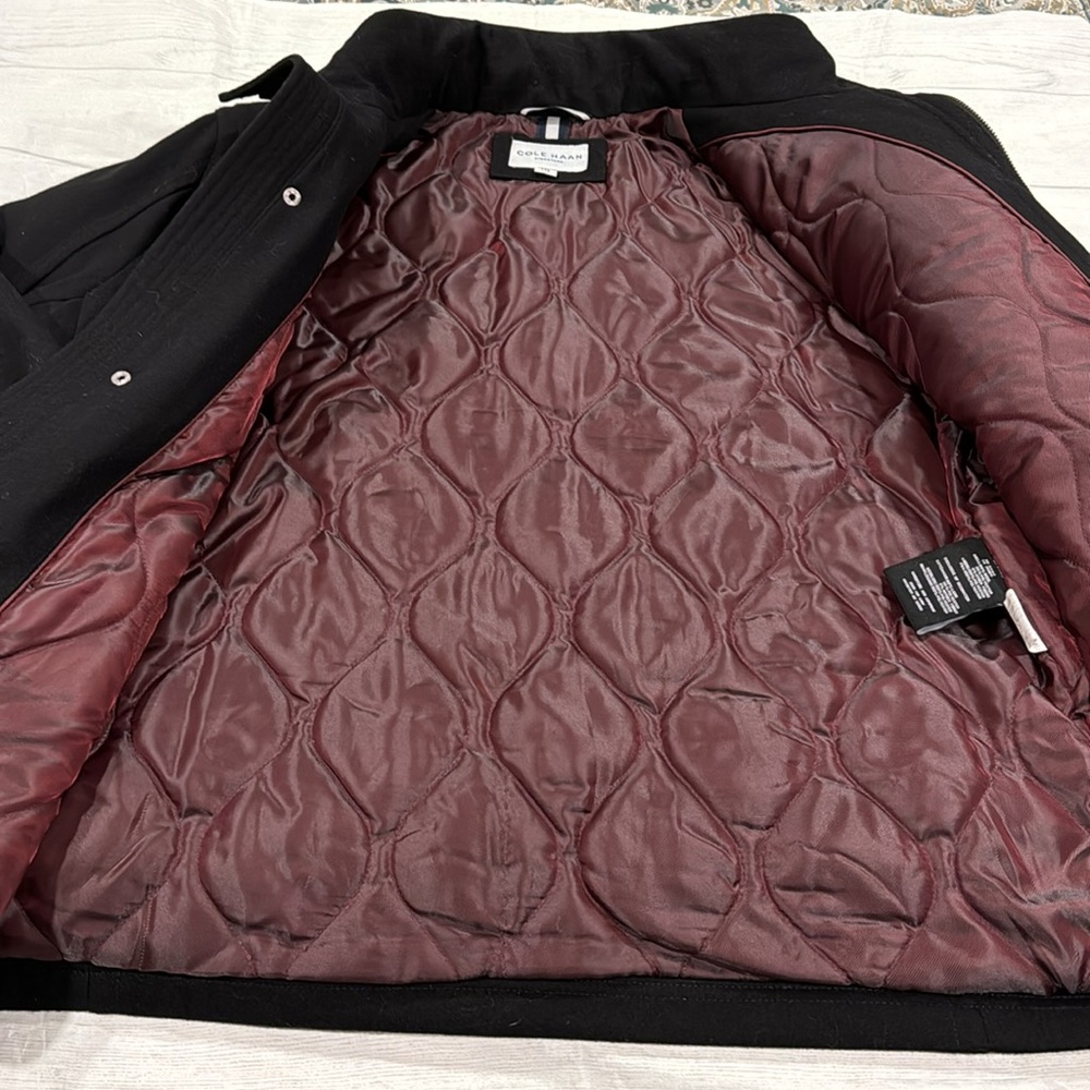 Cole Haan Signature XXL black EUC coat - Picture 4 of 5
